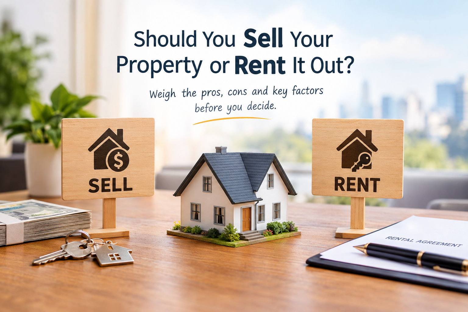 Should You Sell Your Property or Rent It Out?